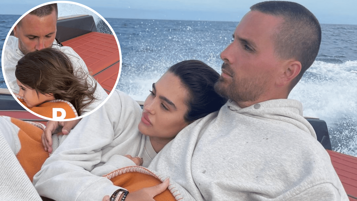 Scott Disick Has Boat Day With Amelia Gray Hamlin, Penelope