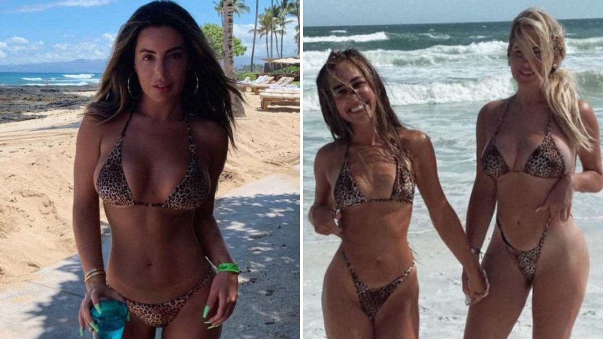 Brielle Bierman Twins Bikini Mom Sister