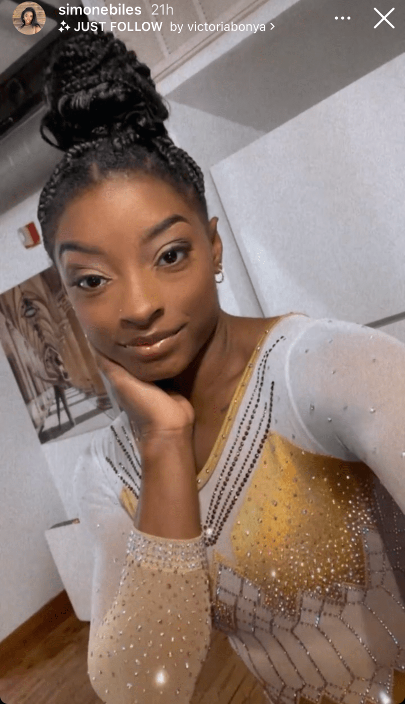 Simone Biles Leotard Photos