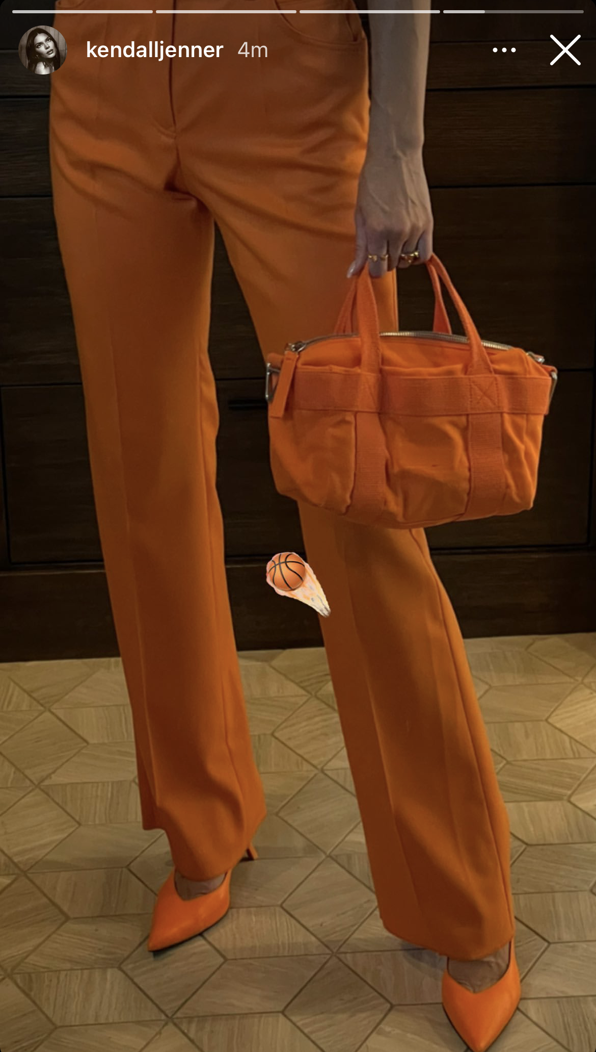 Kendall Jenner Supports Devin