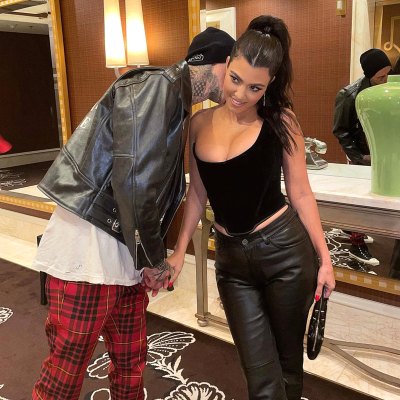 Kourtney Kardashian Takes Sexy Snapshot Backstage at Boyfriend Travis Barker’s Concert