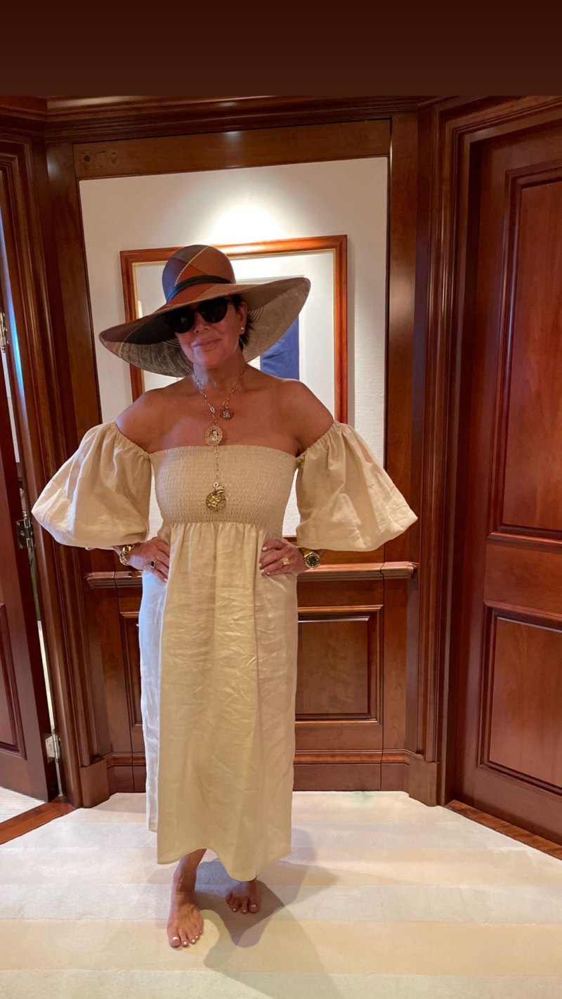 Kris Jenner and Boyfriend Corey Gamble Jet Off to Capri, Italy for a Romantic Couples Getaway