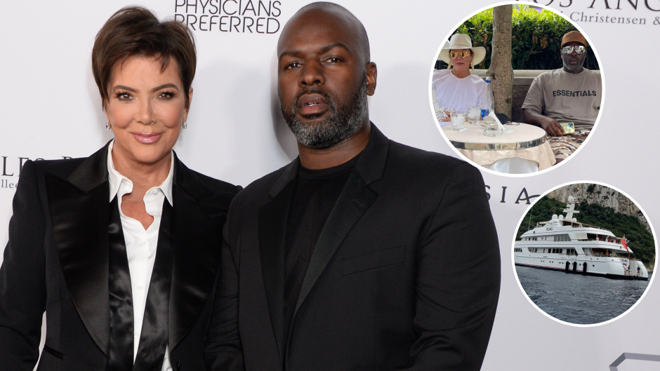 Kris Jenner and Boyfriend Corey Gamble Jet Off to Capri, Italy for a Romantic Couples Getaway
