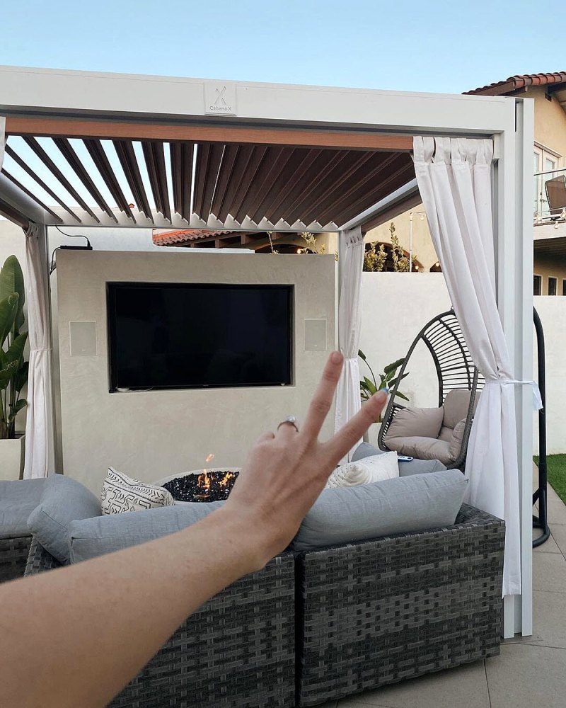 Dylan Barbour and Hannah Godwin's Newly Renovated Backyard Is Summer Goals: Take a Tour