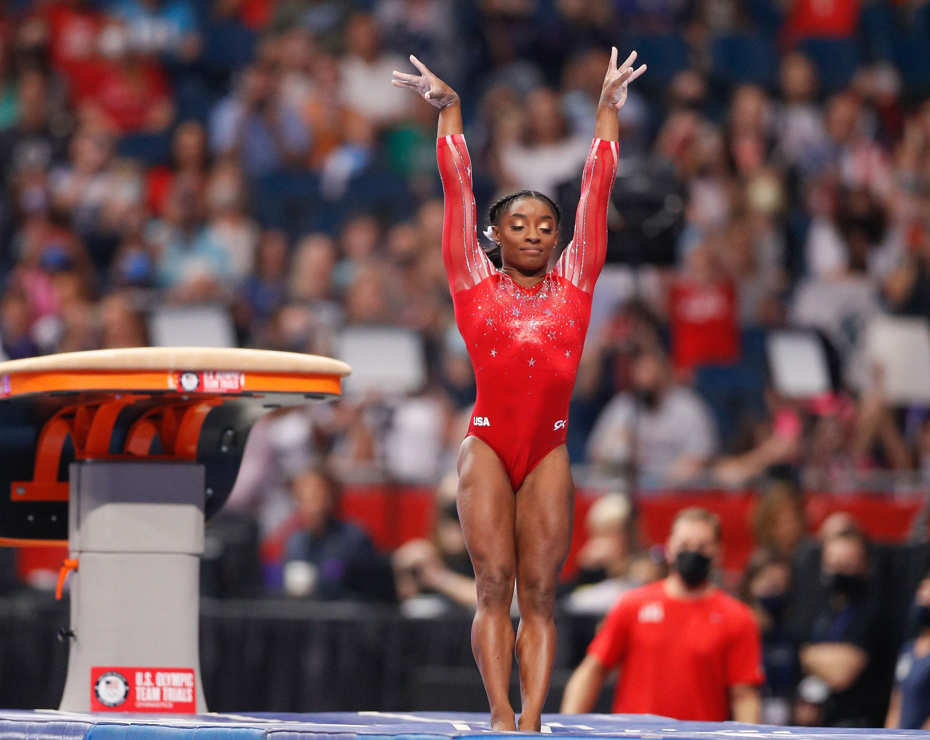Simone Biles tied with Russia's... - China Xinhua Sports | Facebook