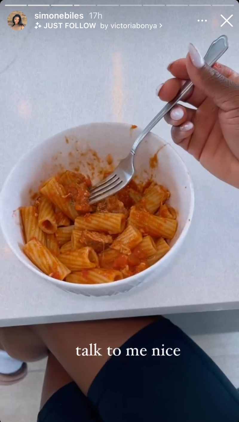what-simone-biles-eats-food