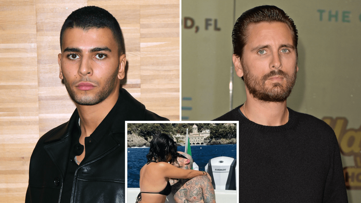 Younes Leaks Scott Disick Alleged DM About Kourtney and Travis