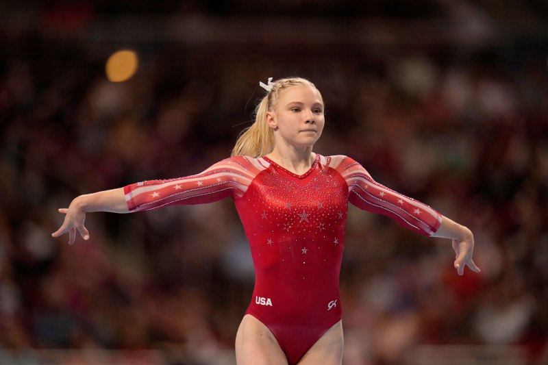 Skilled and Stylish! Photos of Jade Carey’s Gymnastics Leotards From the Tokyo Olympics