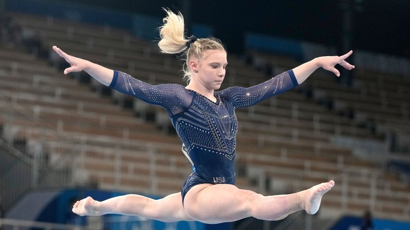 Skilled and Stylish! Photos of Jade Carey’s Gymnastics Leotards From the Tokyo Olympics
