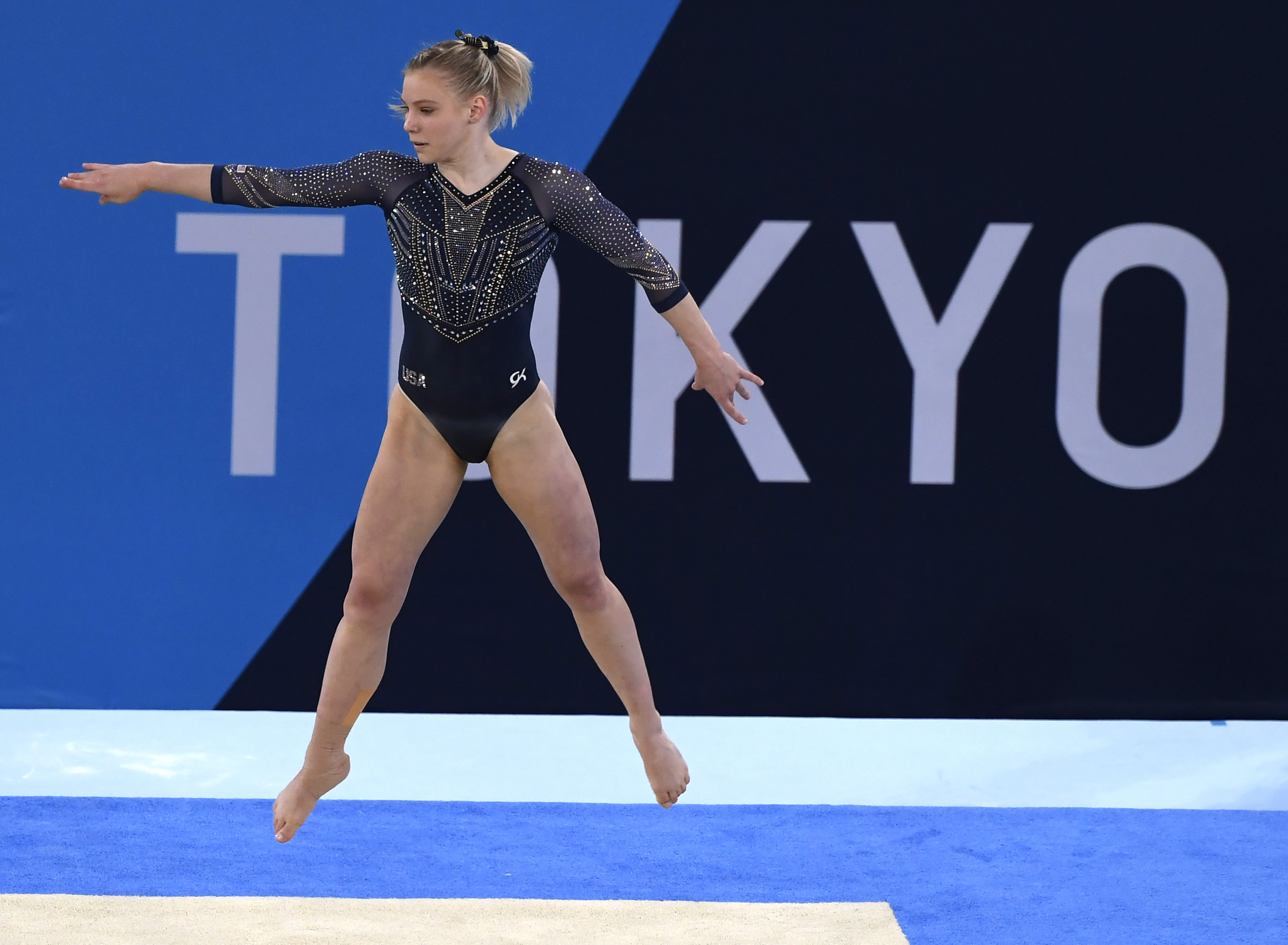 Skilled and Stylish! Photos of Jade Carey’s Gymnastics Leotards From the Tokyo Olympics