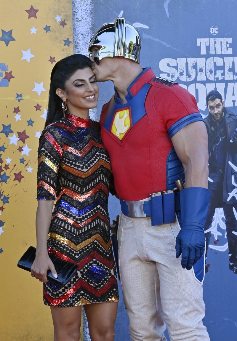 John Cena and Wife Shay Shariatzadeh Pack on the PDA at ‘The Suicide Squad’ Premiere: See Photos!