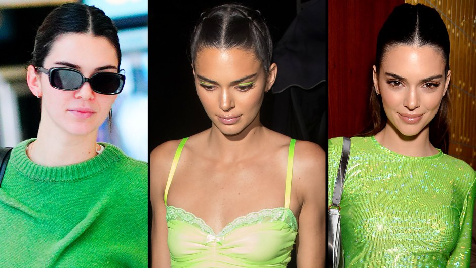 Kendall Jenner Wearing Green: The Model Can't Stop Donning The Gorgeous Color
