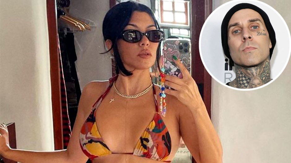 Kourtney Kardashian Flaunts Bikini Body on Italy Vacation With Travis Barker