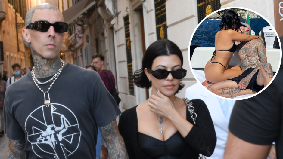 That’s Amore! The Steamiest Moments From Kourtney Kardashian and Travis Barker’s Italian Getaway
