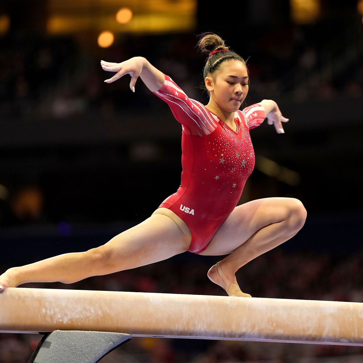 Suni Lee in Leotards: Best Photos in Gymnastics Uniforms