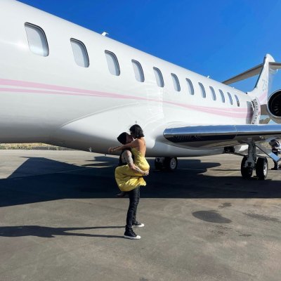 Travis Barker Gushes Over Kourtney Kardashian Following His 1st Plane Ride in 13 Years