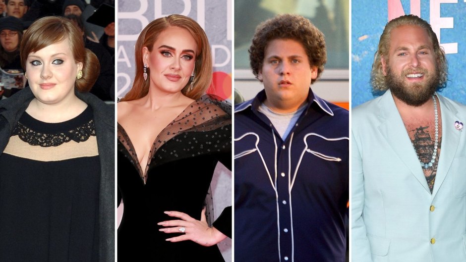 Biggest Celebrity Weight Loss Transformations Adele Jonah Hill