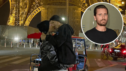 Travis Barker Shares Intimate Photos With Kourtney Kardashian From Paris Trip Amid Scott Disick Drama