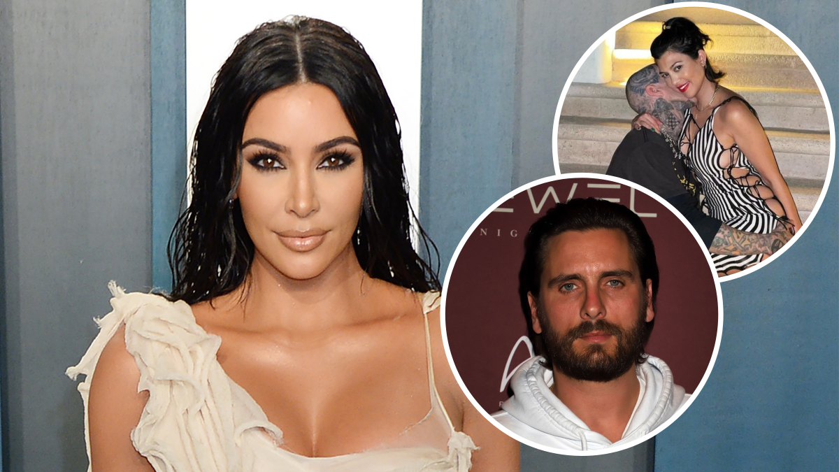 Kim Kardashian Reacts to Kourtney's Relationship With Travis Barker Amid Scott Disick Drama