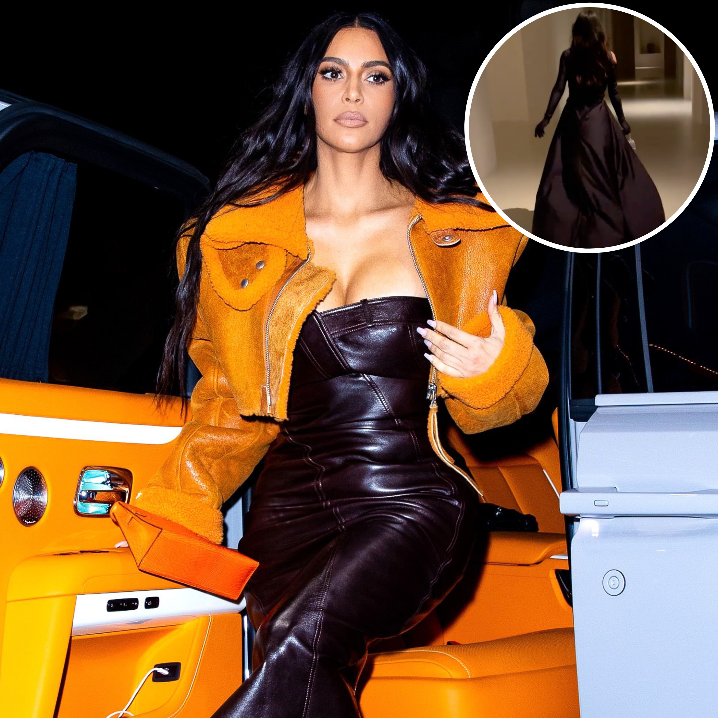 Kim Kardashian Walks in Paris Balenciaga Fashion Show Photos