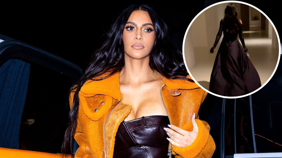 Superhero Chic! Kim Kardashian Flaunts a Custom Balenciaga Outfit With a Cape and Sparkly Handbag