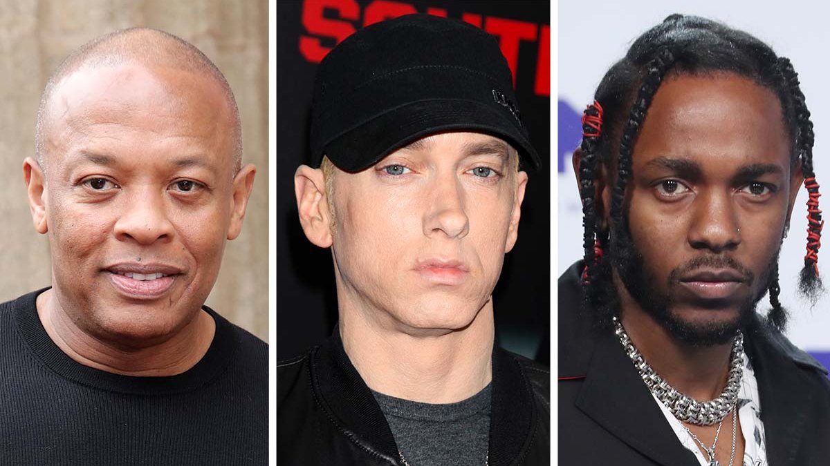 Dream Team Dr Dre Eminem Kendrick Lamar More Perform Super Bowl LVI Halftime Show