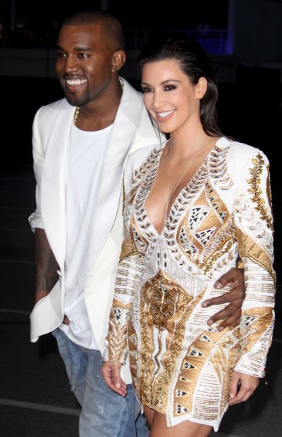 Kim Kardashian Kanye West Cutest Photos