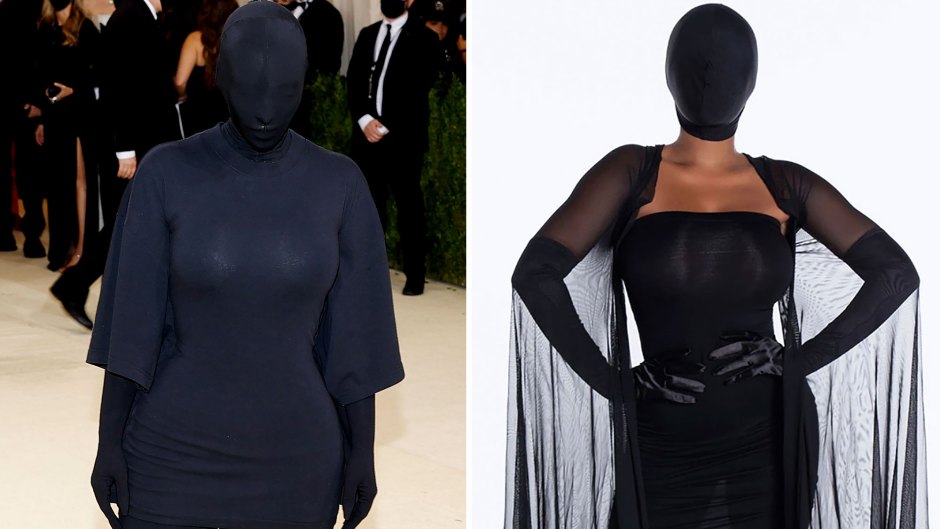 Kim Kardashian's All-Black Met Gala Look Now a Sexy Halloween Costume With Bondage Head Mask