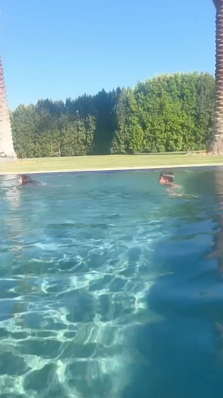 Landon Barker Penelope Disick Reign Disick 