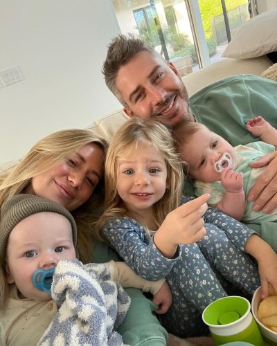 Arie and Lauren Luyendyk Twins Lux Senna Photos