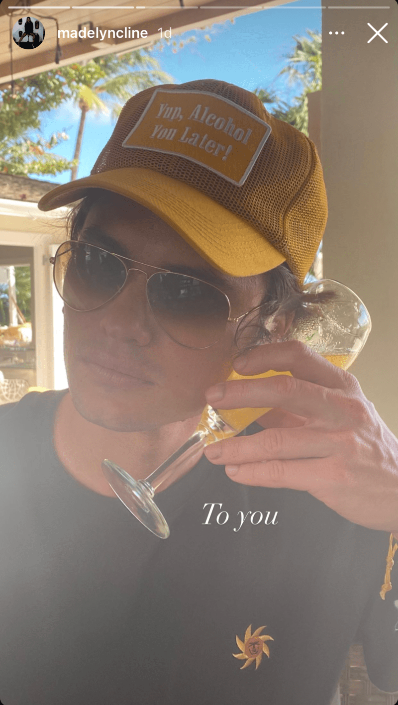 madelyn-cline-chase-stokes-birthday-ig