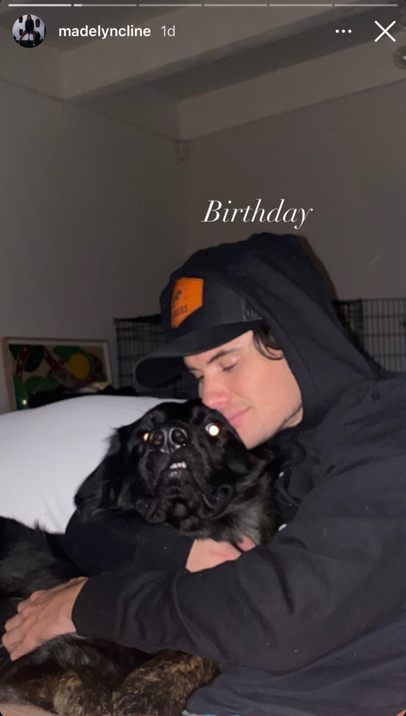 madelyn-cline-chase-stokes-birthday-ig