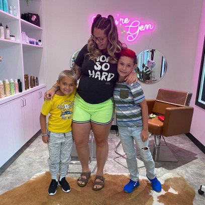 Celebrity Kids Rocking Dyed Hair! Kourtney Kardashian’s Daughter, Kailyn Lowry’s Sons and More