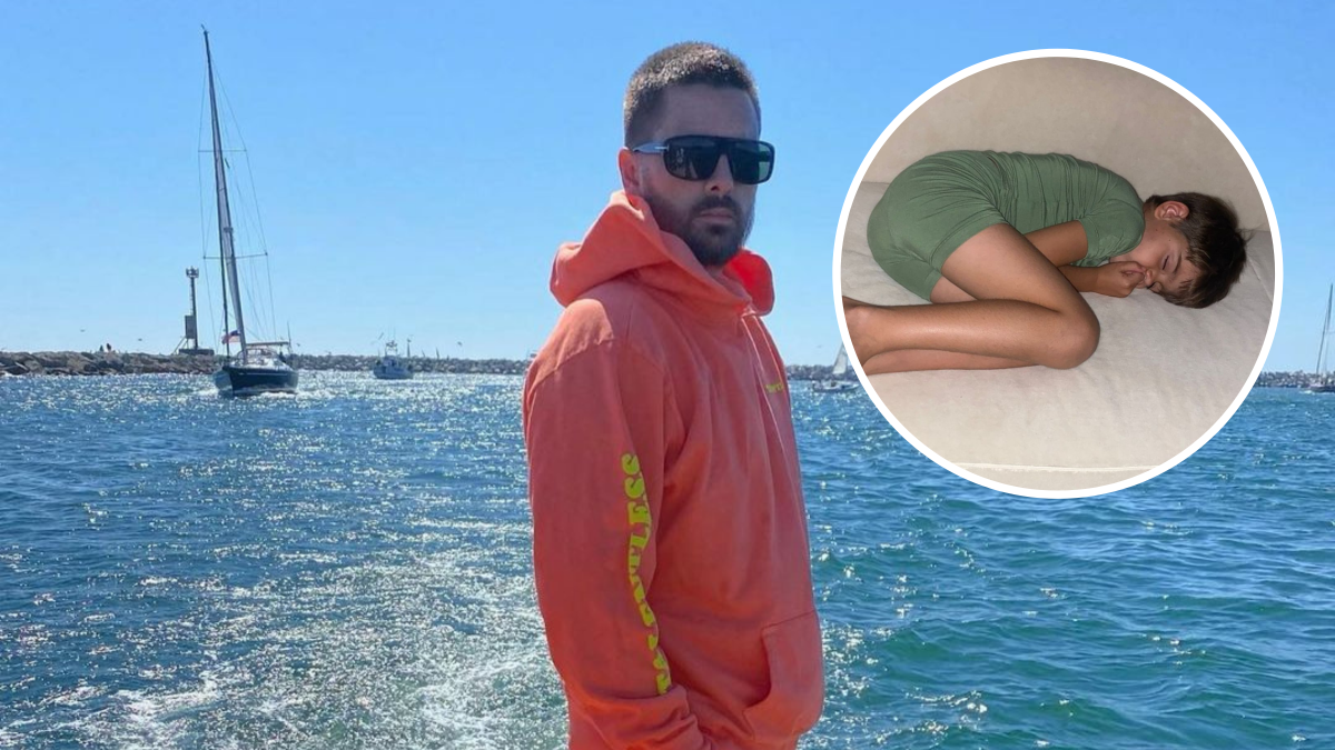 Scott Disick Slammed for Letting Reign Sleep on Couch Curled Up Without a Blanket: 'The Saddest Photo'
