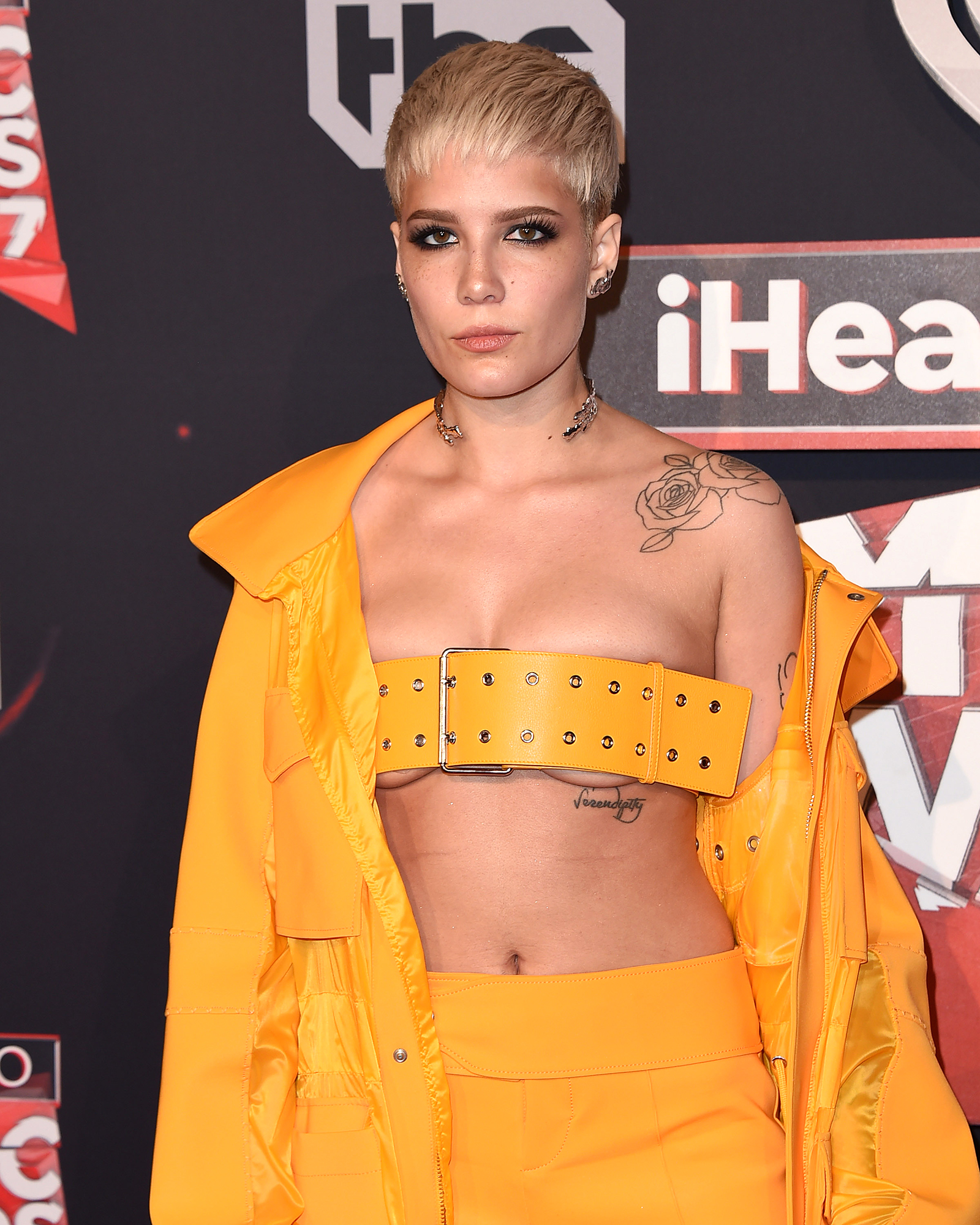 Halsey Braless: Photos of the Singer Not Wearing a Bra