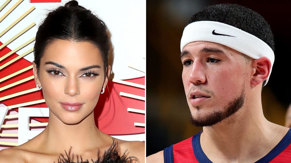 Kendall Jenner and Boyfriend Devin Booker Share Their 1st Public Kiss at NBA Game