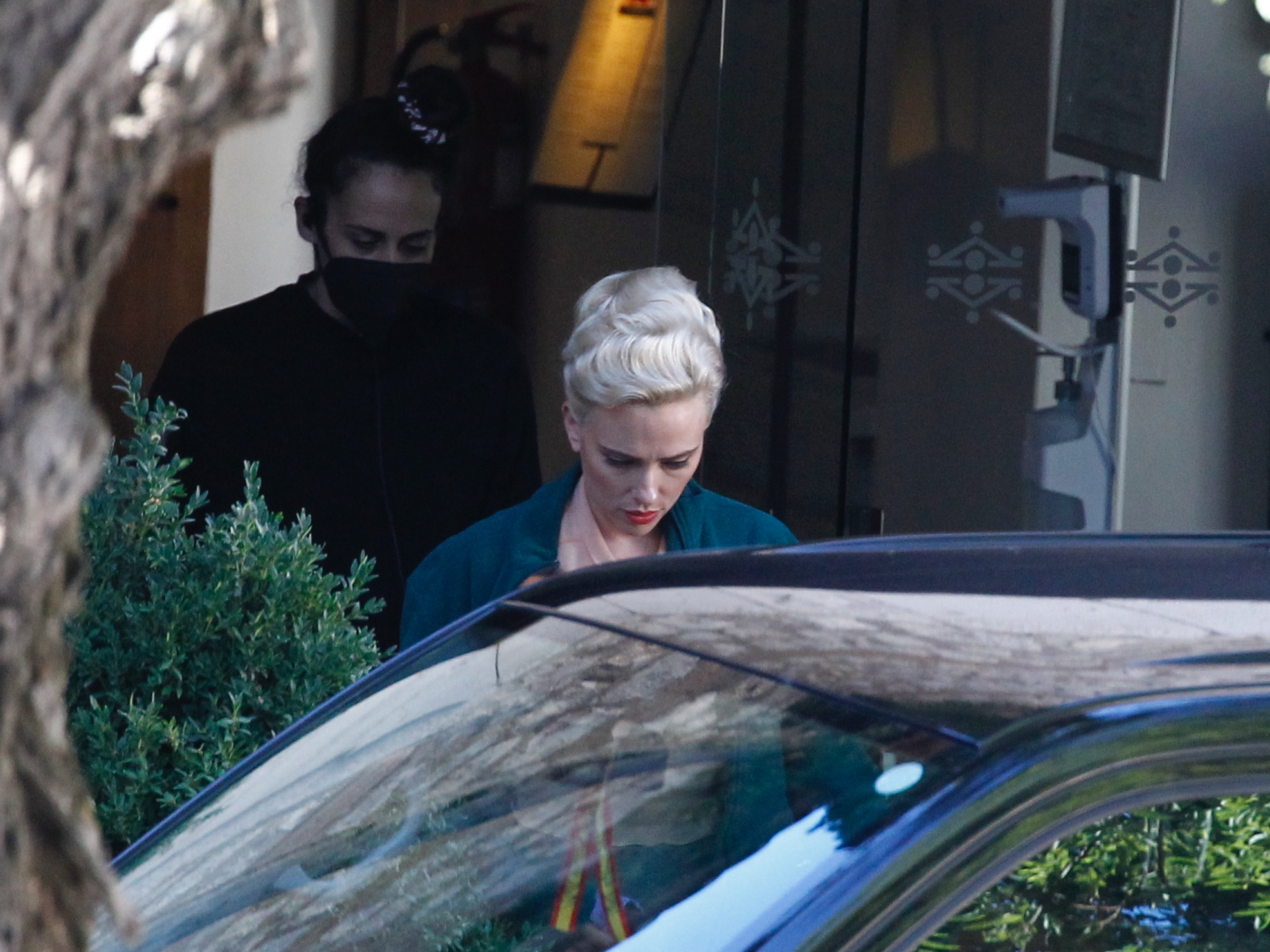 Scarlett Johansson Steps Out for the 1st Time Since Giving Birth to Son Cosmo, Actress Filming in Madrid