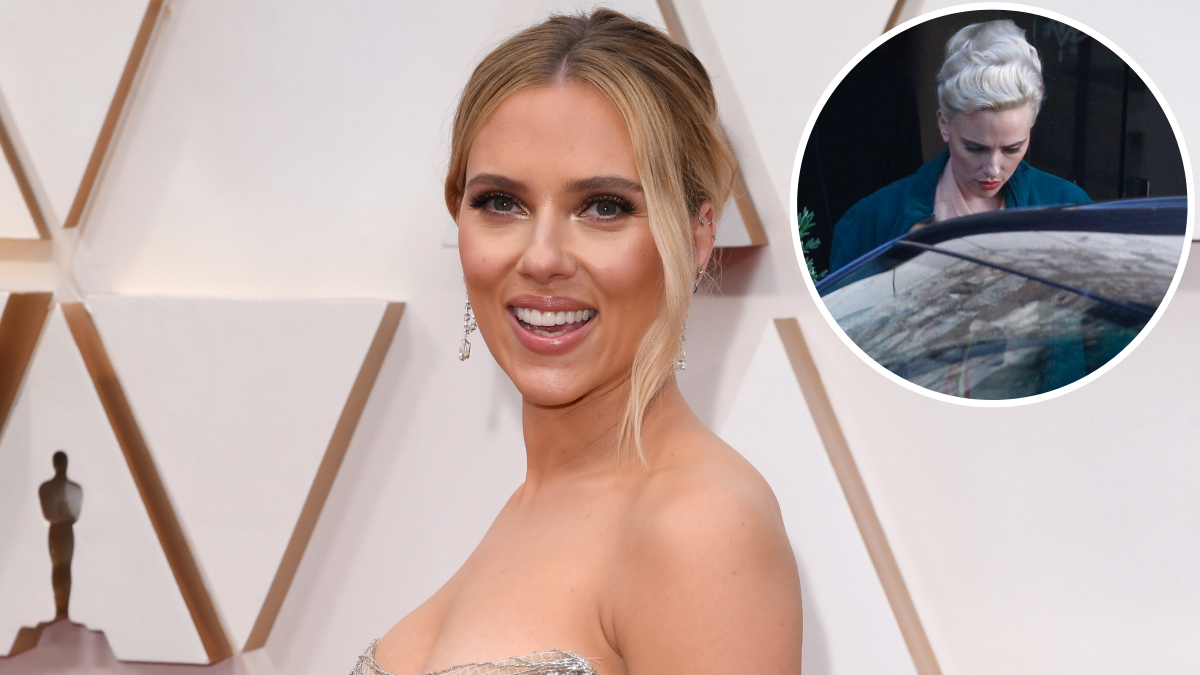 Scarlett Johansson Steps Out for the 1st Time Since Giving Birth to Son Cosmo, Actress Filming in Madrid