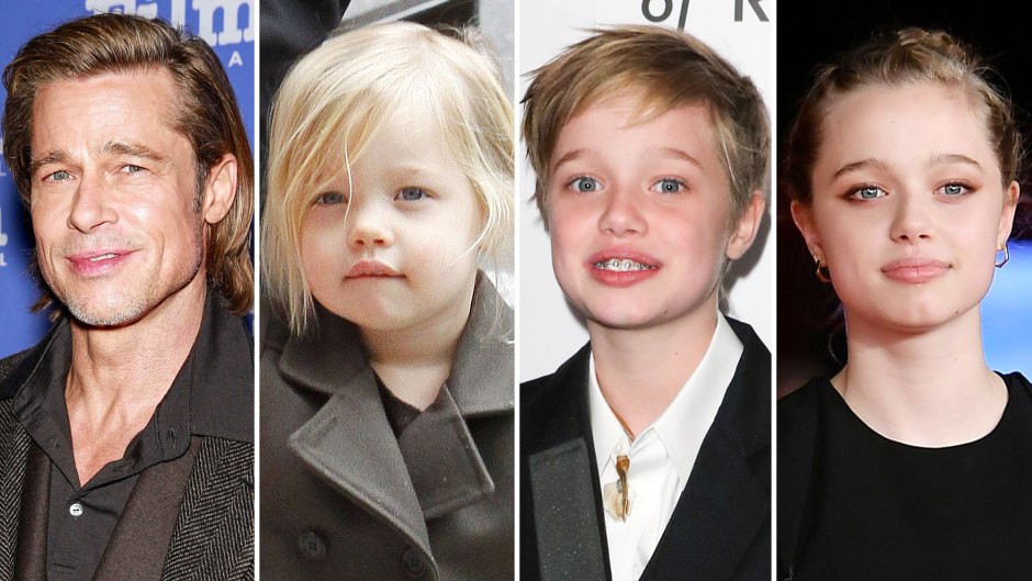 Shiloh Jolie Pitt Is Brad Pitt Mini Me See Photos Look Alike Duo