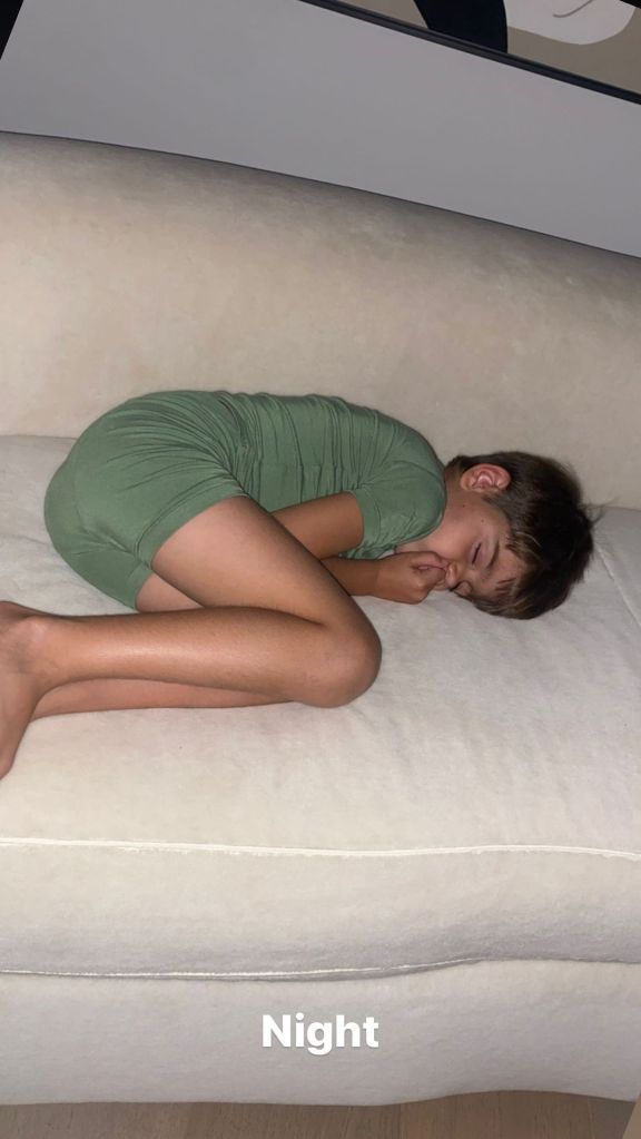 Scott Disick Slammed for Letting Reign Sleep on Couch Curled Up Without a Blanket: 'The Saddest Photo'