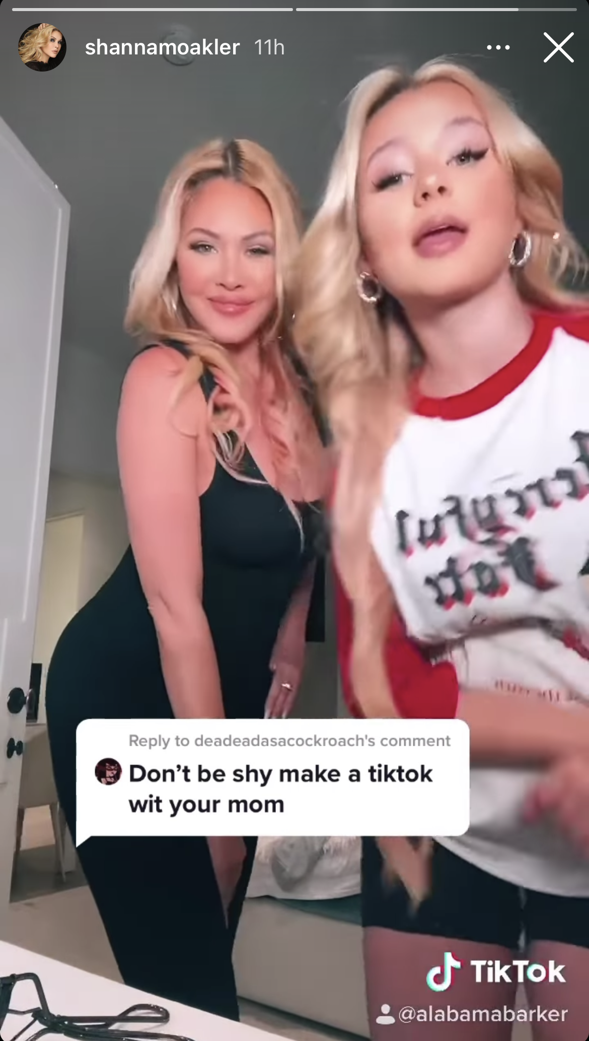 shanna-moakler-alabama-barker-tiktok