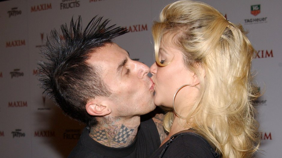 Travis Barker and Shanna Moakler PDA Moments Photos