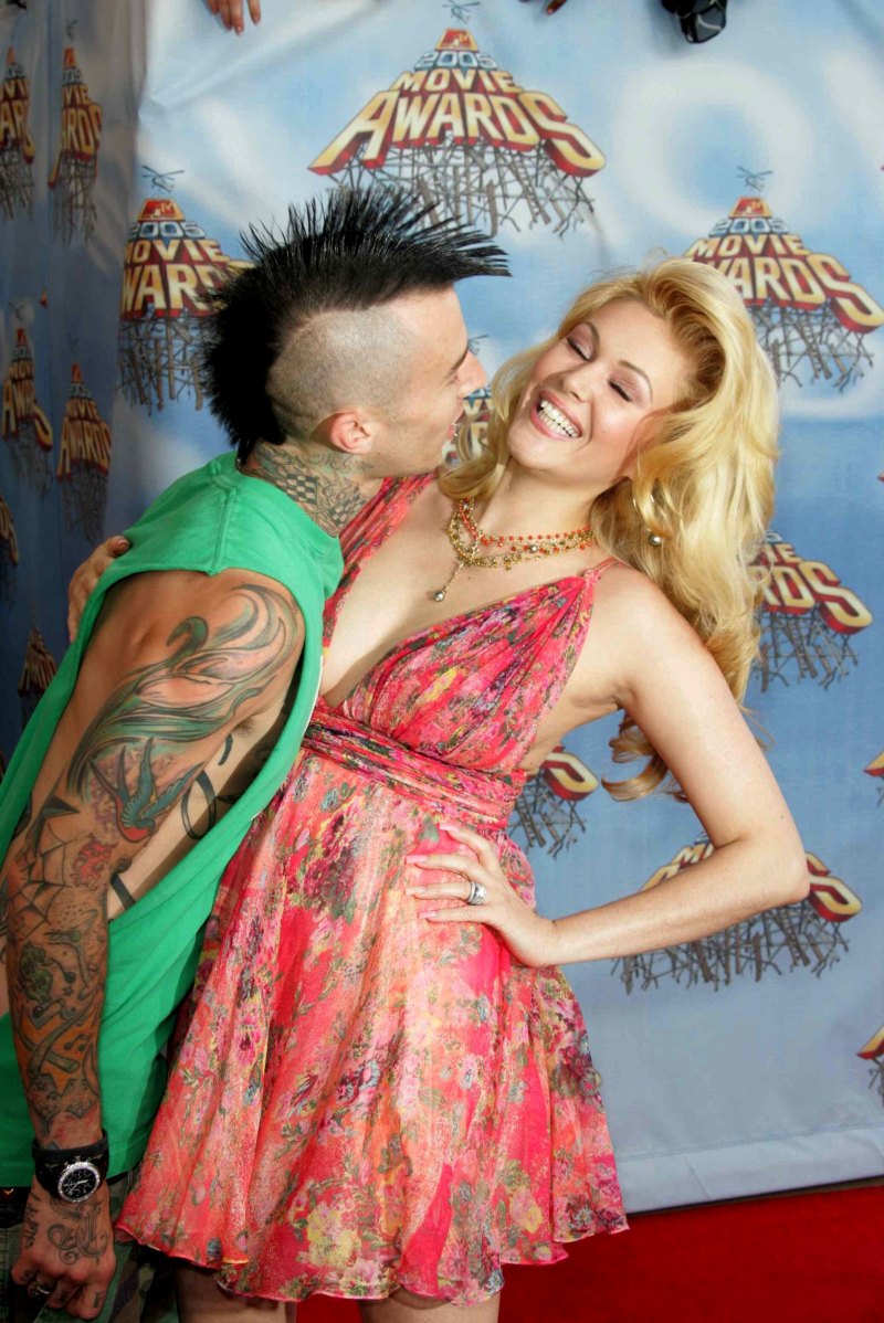 Travis Barker and Shanna Moakler PDA Moments Photos