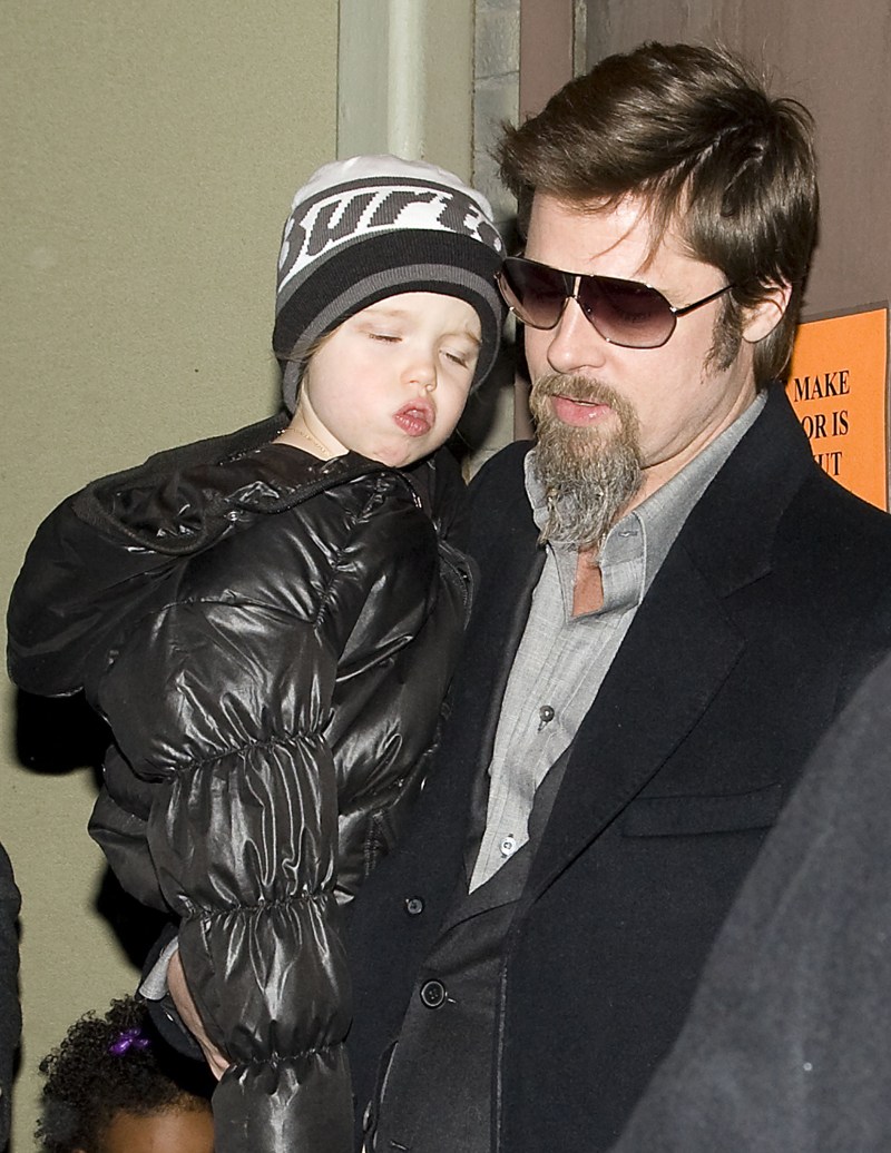 Brad Pitt and Shiloh Jolie-Pitt Over the Years