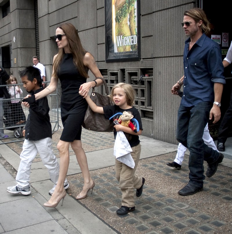 Brad Pitt and Shiloh Jolie-Pitt Over the Years
