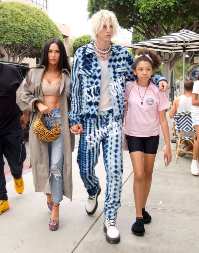 How Machine Gun Kelly and Megan Fox's Kids Really Feel About Them Dating 2 Casie
