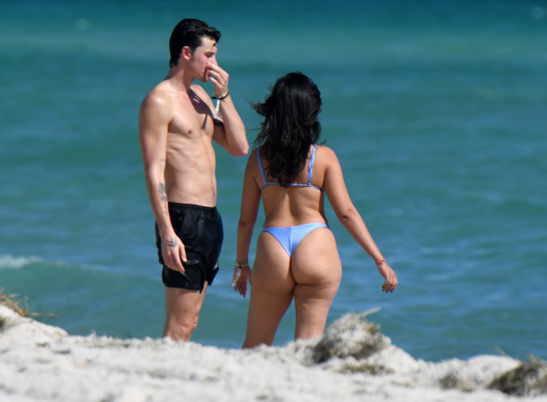 Camila Cabello Wears Thong Bikini With Shawn Mendes: Photos 5