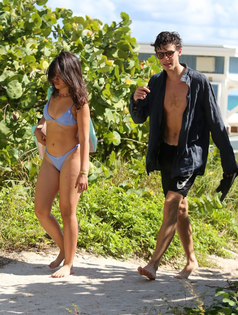 Camila Cabello Wears Thong Bikini With Shawn Mendes: Photos 1