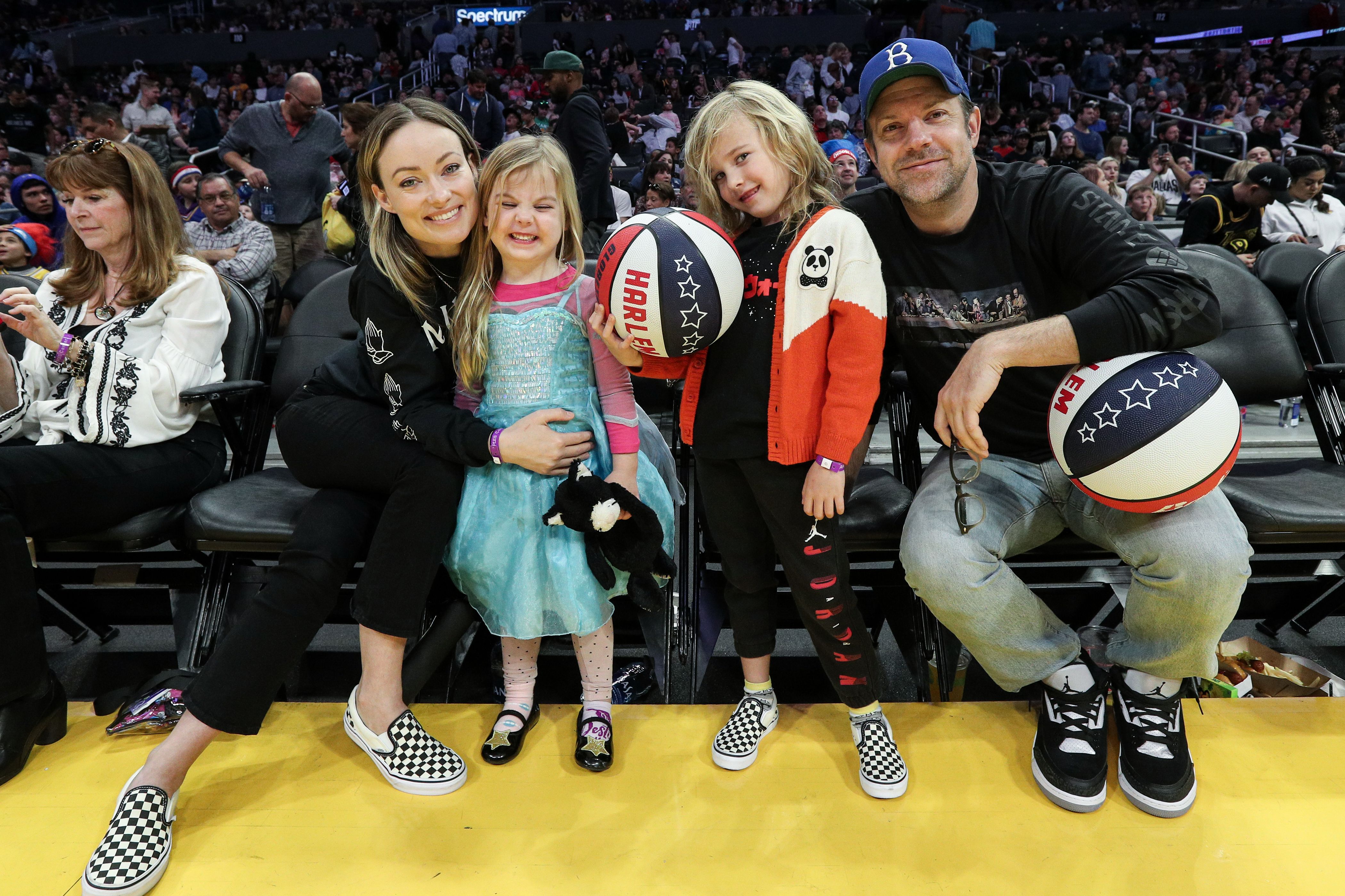 Olivia Wilde And Jason Sudeikis Kids Meet Otis And Daisy