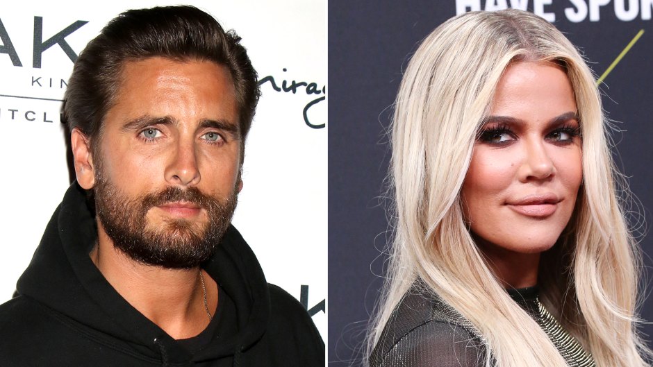 Scott Disick Gets Flirty With Khloe Kardashian After Kourtney's Engagement to Travis Barker